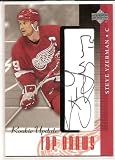 2003-04 Upper Deck Rookie Update Top Draws SY Steve Yzerman Detriot Red Wings (Autographed - Hockey Cards)