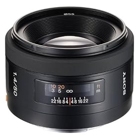 Sony Alpha 50mm F1.4 Lens