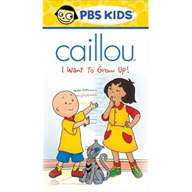 Caillou - I Want to Grow Up! [VHS]