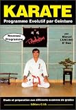 Karaté : programme évolutif par ceinture