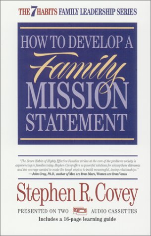 how to develop a family mission statement