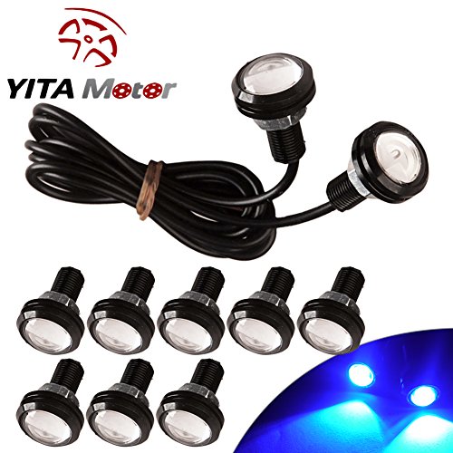 Yitamotor 10x eagle eye 23mm motor car 9w led daytime r…