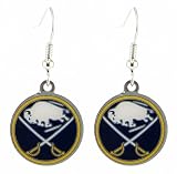 Buffalo Sabres - NHL Team Logo Dangler Earrings