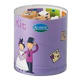 Aladines Wedding Announcement Themed Rubber Stamps, Set of 15 Plus 1 Ink Pad by Aladine