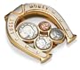 Geoffrey Beene Horseshoe and Coins Money Clip