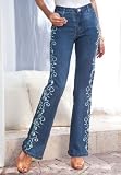 Denim 24 7 Plus Size Embroidered Jeans denim 24 7