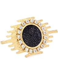 Nissa Jewelry "Leather" Lucille Leather Ring