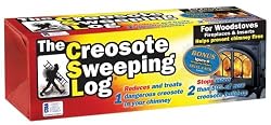 Creosote Sweeping Log For Fireplaces (Pack of 2)