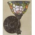 Meyda Tiffany Rosebowl Tiffany Wall Sconce