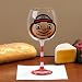Ohio State Buckeyes Hand Painted 16oz. Wine Glass