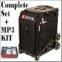 Zuca Sport Wheeled Luggage Complete Set with Frame and Insert Bag. Color: Obsidian (black) bag, with Black Frame. Bonus! Includes Travel Groove Universal Ipod & MP3 Accessory Kit