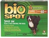 Bio Spot SPOT ON Flea and Tick Control for Dogs Over 60 lbs , 6 pack HyperLink