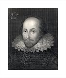 William Shakespeare poster print,17 in. x 20 in.