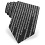 Men's Microfiber Ties Suck in Binary Code Microfiber Tie by Mr. G33K in Black