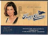 2004 Donruss Leather and Lumber Fans of The Game FG-5 Jules Asner (Baseball Cards)