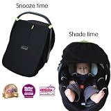 SnoozeShade for Infant Carriers - the breathable sleep and sun shade (UPF50+/max UV protection)