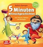 Produkt-Bild: 5 Minuten Mitmachgeschichten - Zum Tanzen, Spielen und Bewegen