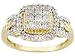 10KT .50CTW DIAMOND RING