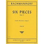 Buy Rachmaninoff Six Pieces Opus II for Piano Duet (Piano Duet, 1343) by Serfei Rachmaninoff and Isidor Philipp