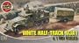 Airfix A02318 1:76 Scale White Half-Track M3A1 and 1 10N Trailer Military Vehicles Classic Kit Series 2