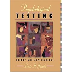 Psychological Testing, Theory, and Applications