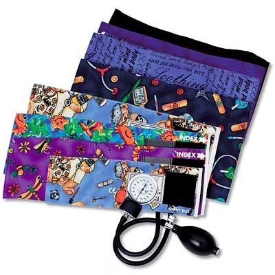HealthPersonalCare: Adult Nylon Sphygmomanometer   Black   Large Adult Cuff   Each