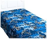 Batman Shades of Blue Reversible Comforter Twin Size