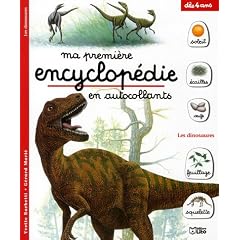 Ma premi�re encyclop�die en autocollants : Les dinosaures