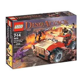 LEGO Dino Attack Fire Hammer vs. Mutant Lizard by LEGO