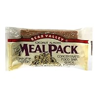 Bear Valley Mealpack Bars, Coconut Almond, 3.75-Ounce Bars (Pack of 12)
