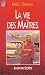 La Vie des maîtres at Amazon Books: 51KW939B0HL._SL75_