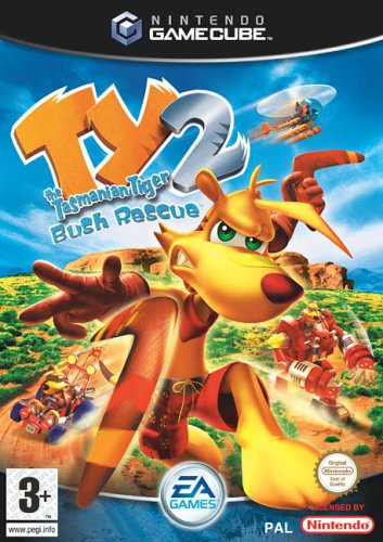 Childrens Toyshop  Video Games : Ty The Tasmanian Tiger 2 - Bush Rescue (GameCube)