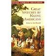 Great Speeches by Native Americans (Dover Thrift Editions) by Chief Joseph, Sitting Bull, Chief Tecumseh, and Chief Seattle