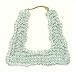 Evoke 9ct Gold Clear CrystallizedTM - Swarovski Elements Large Handbag Creole