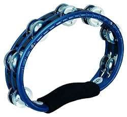 Meinl tambourine, Aluminum jingles, handheld Blue