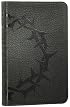 ESV, Thinline TruTone Bible (Charcoal, Crown Design, Red Letter)
