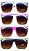 Metric Flat Top Wayfarer Sunglasses Asymmetrical 80's Incline 3505