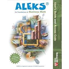 ALEKS for Foundations of Business Math User Guide (Aleks Worktext)