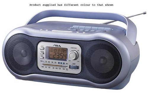 Childrens Toyshop  Electronics : Aiwa CSDA300S Portable CD Radio Cassette