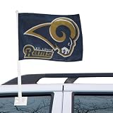St. Louis Rams Car Flag