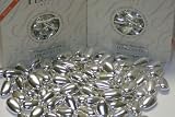 Dipped Silver Jordan Almonds French Dragées -1 LB