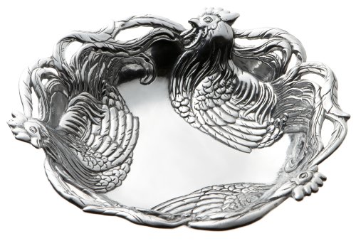 Arthur Court Rooster Salad Bowl