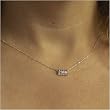0.50 Carat Sapphire and Diamond American Flag Necklace