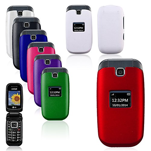 Hard Skin Case Snap On Protective Cover for LG Revere 3/LG VN170 (Hard Bllue)