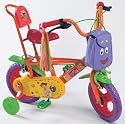 Childrens Dora Hi-Back Chopper Style Junior Bike