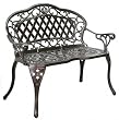 Regis Promo Loveseat (Hammertone Antique Brass) (33.75 H x 22.75 W x 41 D)