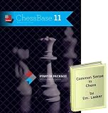 ChessBase 11 Starter Package, Chess Database Management Software & ChessCentral's Common Sense in Chess E-book: 2 item Bundle