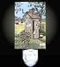 Country Outhouse Decorative Night Light