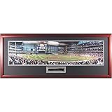 Mounted Memories Milwaukee Brewers First Pitch at Miller Park Panoramic