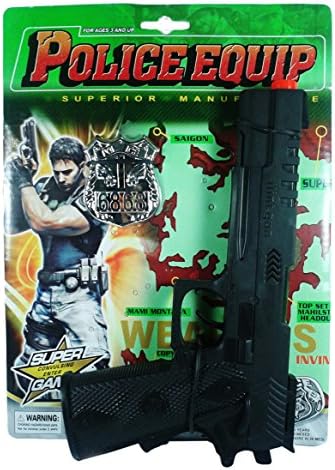 Police Equip Police Guns Police Badge Play Set for Kids